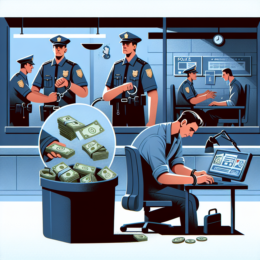 署内で金を盗み、当直中にオンラインカジノをした大阪府警が巡査長を処分